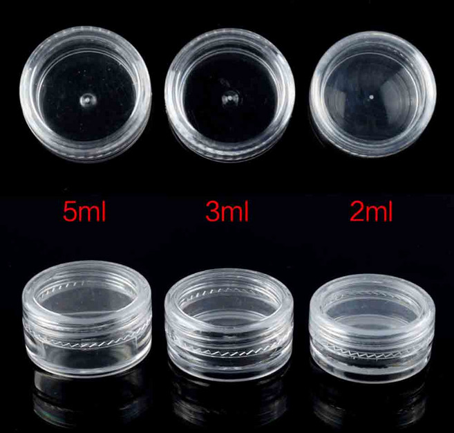 클리어보틀 샘플 크림 용기 화장품 병 네일아트 여행, 클리어보틀 BL02224 - 2ml, 1개