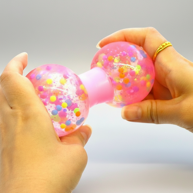 말랑말랑 촉감놀이 땅콩 워터볼 말랑이 피젯토이 스트레스 해소 꾹꾹이, 단품, 상세페이지 참조, 1개