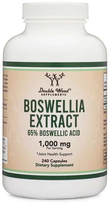 더블 우드 서플리먼트 보스웰리아 추출물 1000 mg 240 캡슐, 1개, 240캡슐, 240정 - 쿠팡