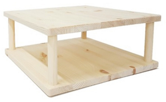 이앤위즈 원목 프린터선반 WPS01 받침대 책상정리 및 복사지 수납, 낱개판매