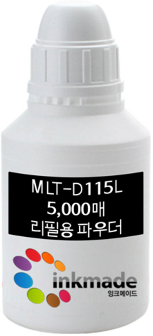 삼성전자 MLT-D115L 토너 리필용 파우더, 5000매 리필용파우더1회분, 1개