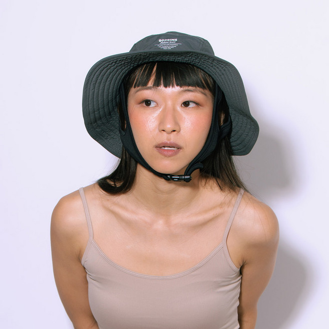 구김스 서핑모자 버킷햇 방수 벙거지 물놀이 수영장 챙넓은 자외선차단 남자 여자 아웃도어, S type, 캐네디언 그레이(CANADIAN GREY)