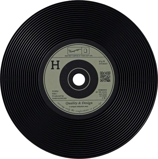 하루의공간 LP인덕션 실리콘 매트 20cm, 1개, 그린