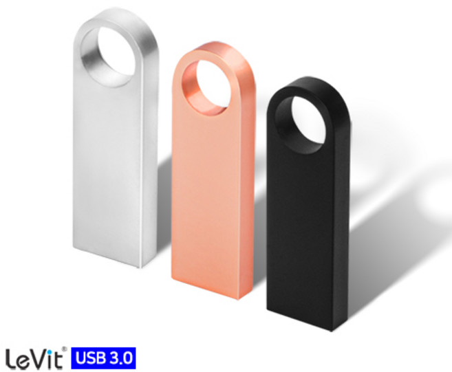 레빗 UX07 CIRCLE USB3.0 메모리 블랙 16 ~ 256GB