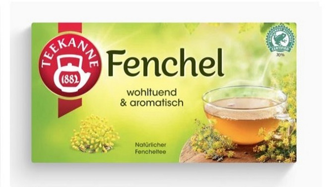 티칸네 펜넬 티백, 20개입, 1개, 3g