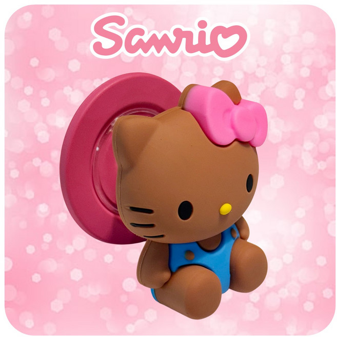 sanrio 산리오 태닝키티 입체 팝톡 그립톡 마그네틱 맥세이프, 1개, HOT PINK