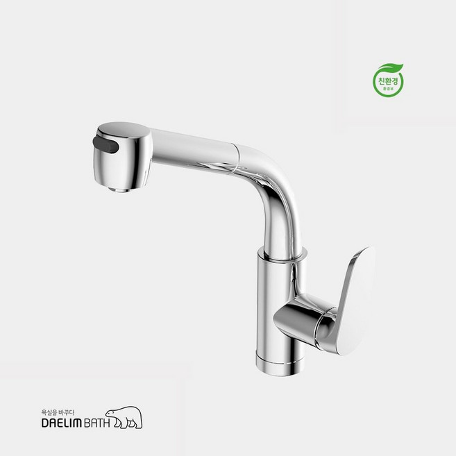 대림바스 원홀 주방 수전 DL-YK6A15, 1개