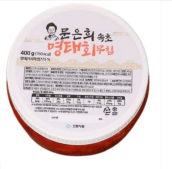 문은희 속초 명태회 무침 400g 3P, 1개, 1.2kg