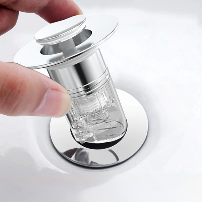 비코모드 손쉬운교체 악취 벌레 차단 세면대 트랩, 1개