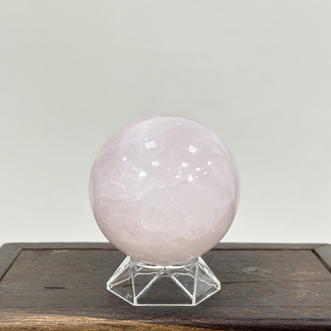 粉水晶球, 粉, 1個