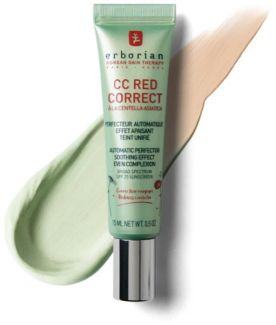 에르보리앙 레드 코렉트 CC크림 SPF25, 15ml, 1 - 쿠팡