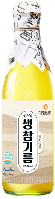 저온압착 옛날생참기름 50년전통방앗간 100%통깨, 1개, 350ml - 쿠팡