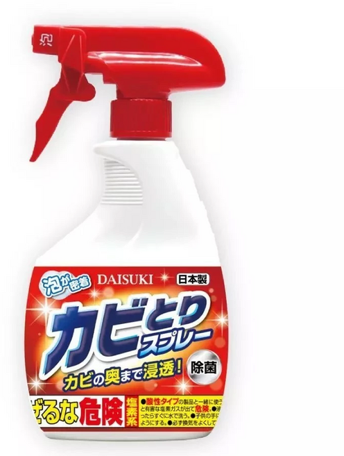 DAISUKI 除霉噴霧 日本製 強力除菌除霉, 1個, 400ml
