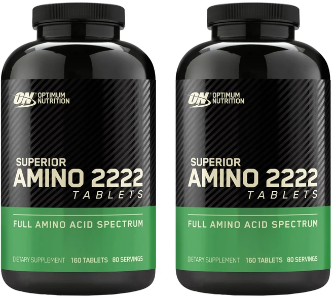 옵티멈뉴트리션 슈페리어 아미노 2222 타블렛, 160정, 2개 - 쿠팡