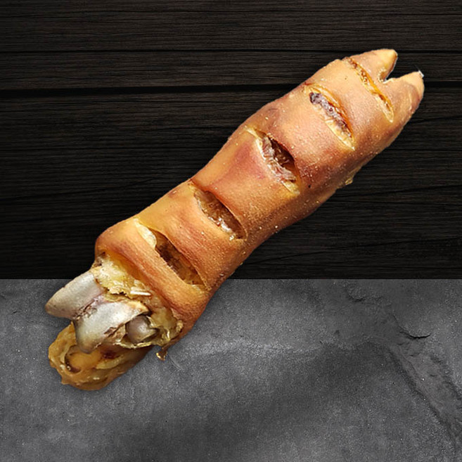 빅브라더 돼지족발 1p 대형견간식 강아지 수제간식 2등분커팅 치석제거 뼈간식, 돼지족발 L, 1개