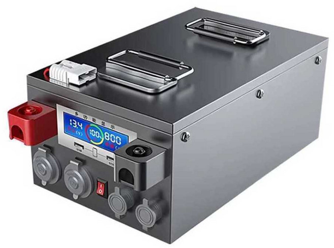 리튬인산철 배터리 500A 대용량 파워뱅크 전기 밧데리, 1개, 12V 500AH 파워뱅크