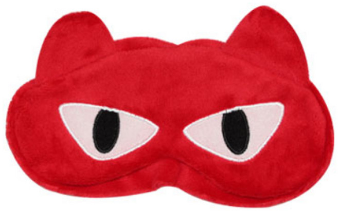 [돌앤돌스]애니나라 캐릭터 수면안대-냉온팩 끈길이 조절 수면용품 숙면 봉제인형 눈가리개 건강, 아라, 1개