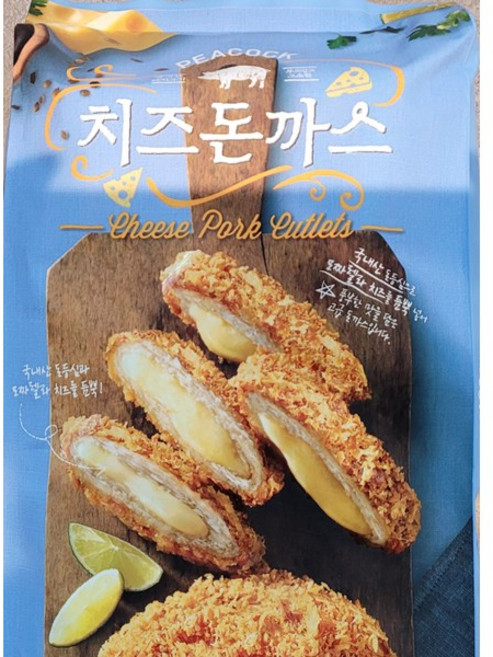 PEACOCK 피코크 치즈돈까스 600g (150g X 4개입) 돼지등심(국내산), 1개