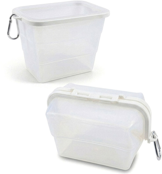 오누크 실리콘 수영 방수 파우치, 화이트