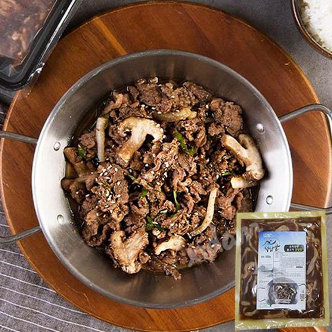 [덕담골] 연탄불고기 오리주물럭 간장맛 500g, 1개