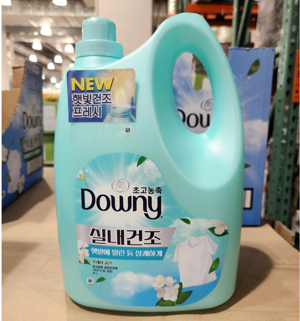 코스트코 대용량 다우니 섬유유연제 실내건조 엑스퍼트 초고농축 4L 플러스 향좋은, 1개