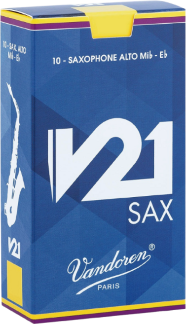 반도린 V21 알토 색소폰 리드(10개입), 1세트