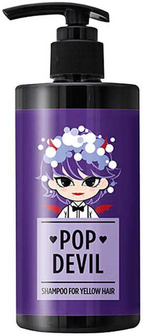 보색샴푸 300ml 탈색모발 노란기 잡아주는 샴푸, 1개