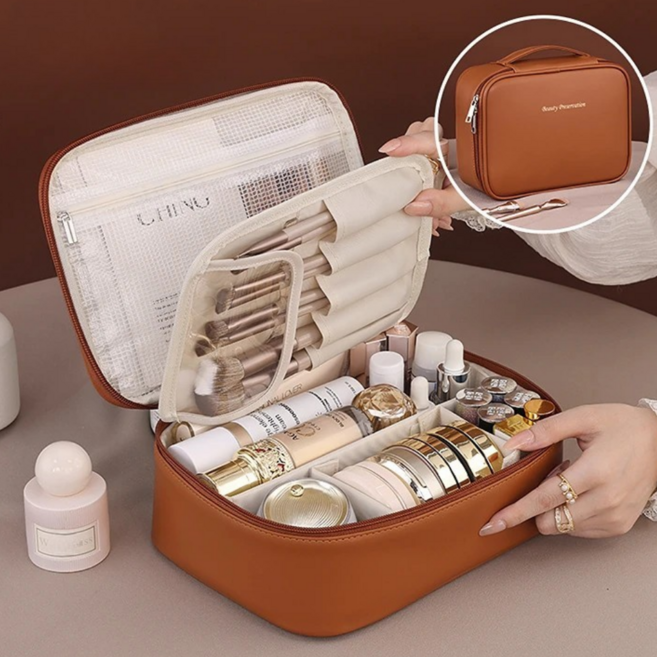 데즐리 여행용 메이크업 파우치 다용도 수납 가방