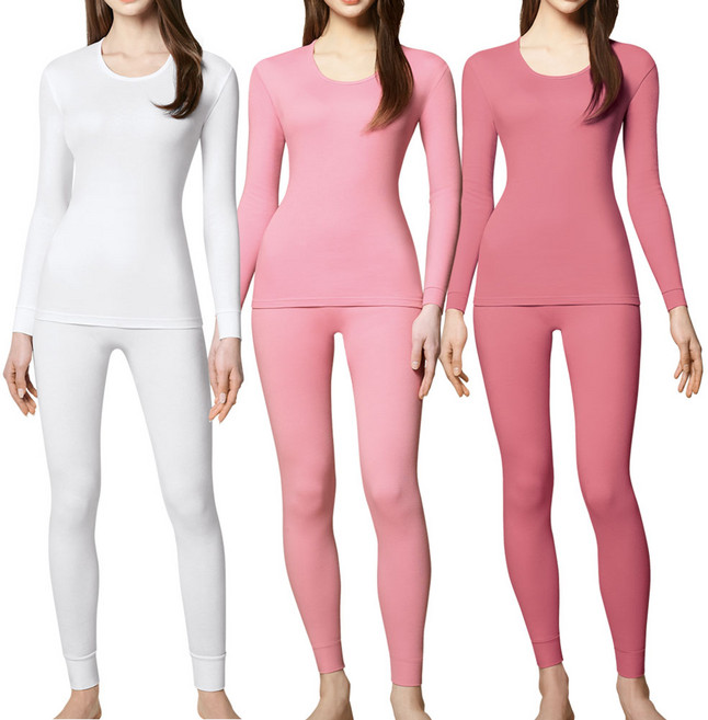 BYC 여자 순면 내복 상하 세트