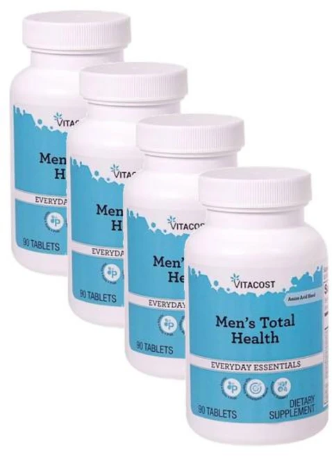 비타코스트 맨 50 플러스 멀티비타민 미네랄 타블렛 60일분 Vitacost Men's 50 Plus Multivitamin, 4개, 120정 - 쿠팡