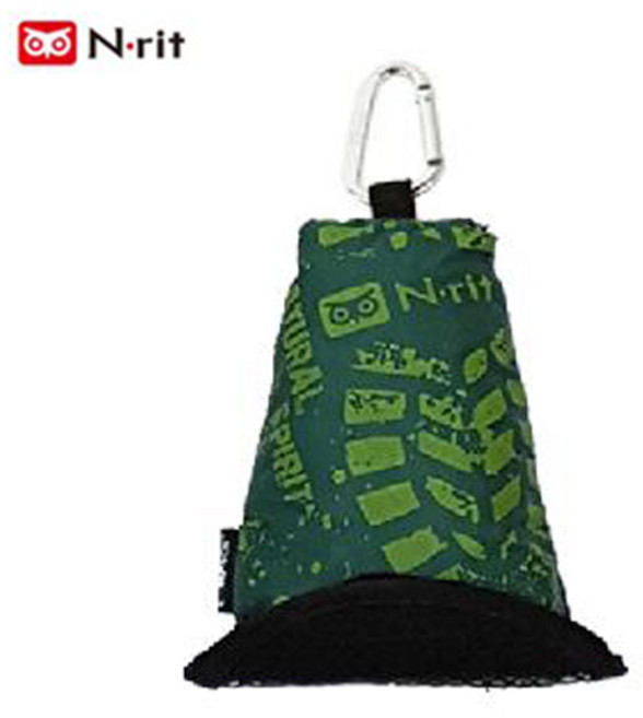 나스켐 시원하고 편리한 캠팩 R 타올 삼각형 - 일반형사이즈(40cm*40cm), 그린, 1개