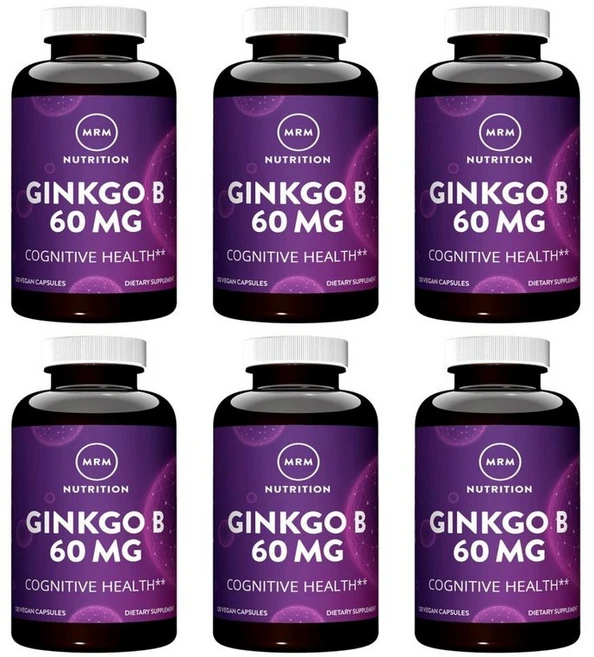 엠알엠 징코 B 60mg 120정, 6개 - 쿠팡