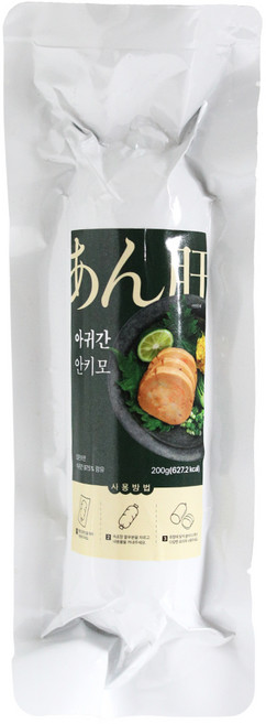 부드럽고 담백한 맛 안키모(아귀간), 1개, 200g(소세지형)