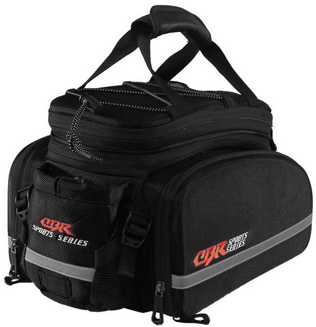 수납 자전거가방 가방 국토종주 투어백 카메라가방 짐받이 CBR 자전거 여행 A6 안장, 블랙, 20L, 1개, 블랙