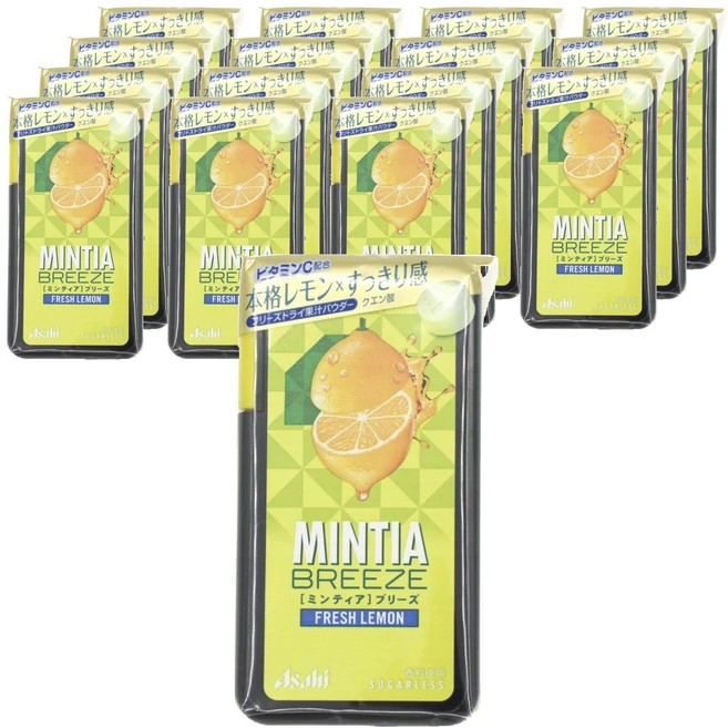Asahi 민티아 브리즈 프레시 레몬 30정, 16개, 22g - 쿠팡