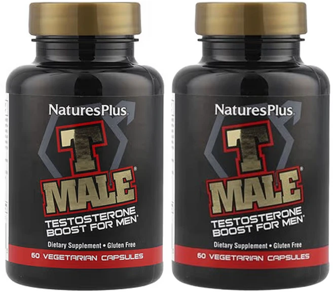 네이쳐스플러스 T Male 남성용 테스토스테론 부스트 60베지캡슐, 2개, 60정 - 쿠팡