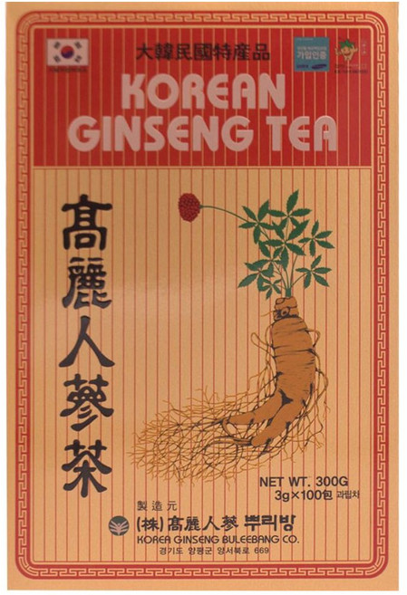 뿌리방 고려인삼차100포 인삼차/홍삼차 jck+99997CC, 3g