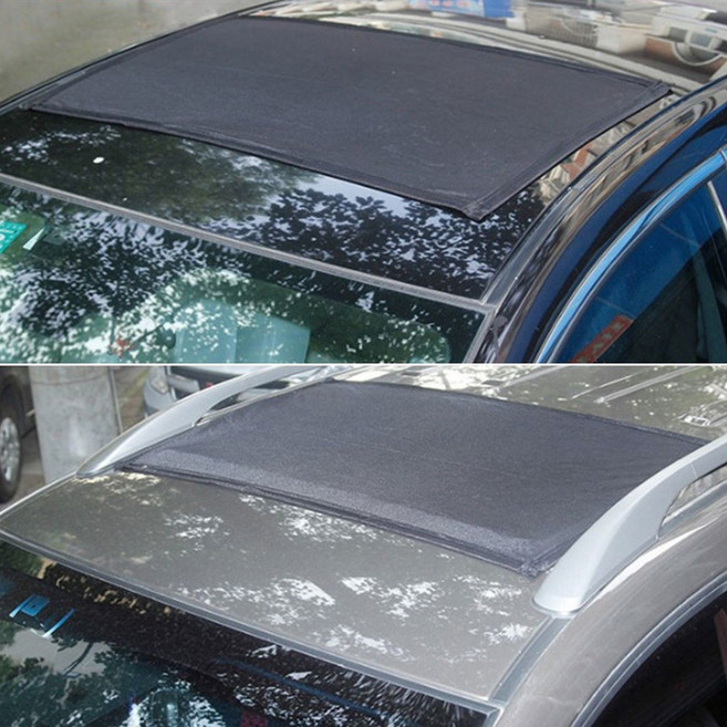 자동차 차박 썬루프햇빛가리개 메쉬망 모기차단 통풍 자석커튼, 1개