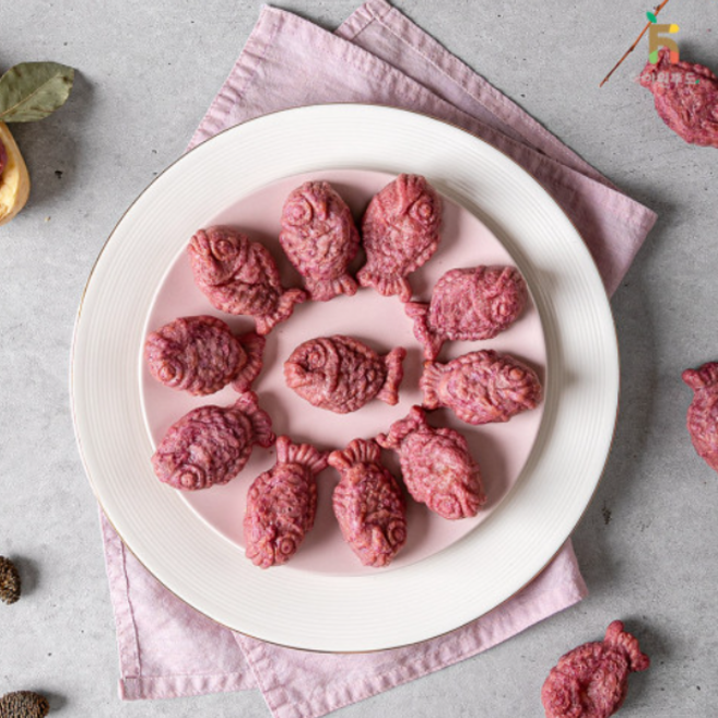 한입 미니 붕어빵 자색고구마 냉동붕어빵, 500g, 1개