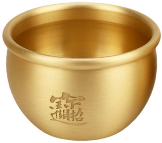克魯克家居 黃銅聚寶盆 招財進寶, 聚寶盆【送小金元寶！】, 1個