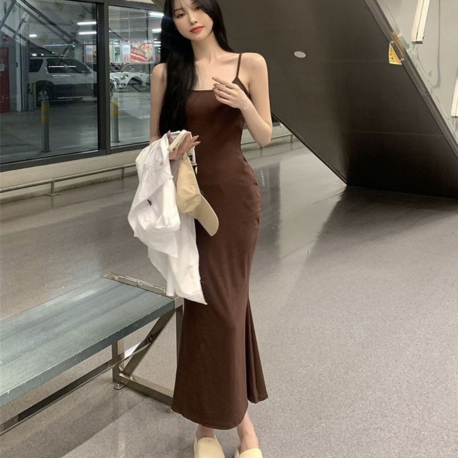 에린델 여자 나시 원피스 롱