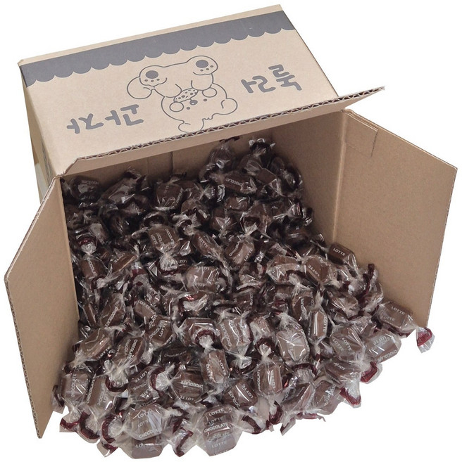 롯데 ABC 밀크초콜릿 대용량 초콜릿 스낵파니 간식, 440g, 1개