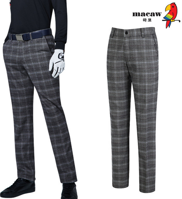 (남성)모던 체크 팬츠_MMM3LP11