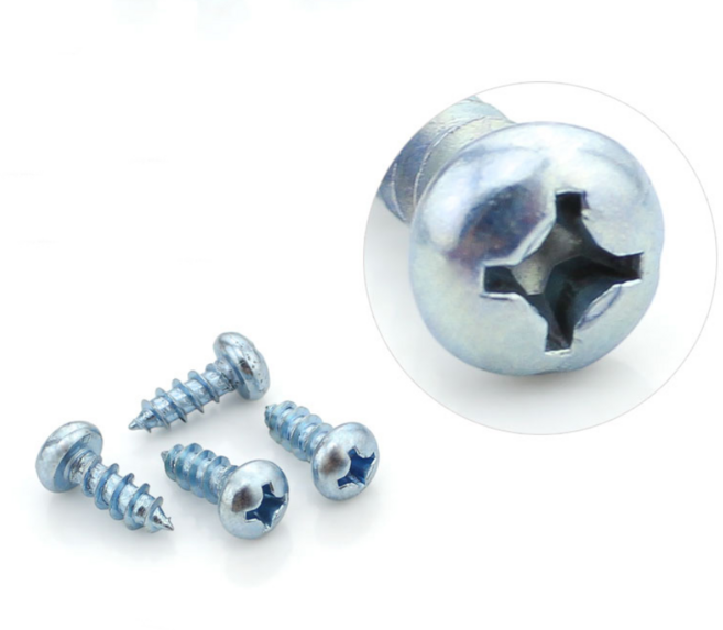 [소량낱개] 둥근머리피스 굵기4mm 모음 마루1종/철판피스/십자머리/둥근머리나사, 4x12mm, 1개