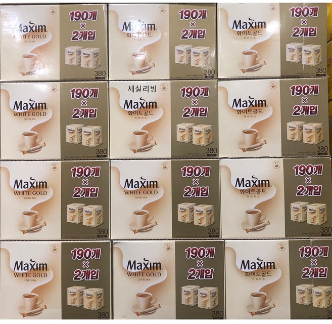MAXIM 화이트골드 190 X 2 MAXIM WHITE GOLD MIX