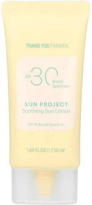 Thank You Farmer Sun Project 수딩 선 로션 SPF 30 50ml(1.69fl oz) Farmer (땡큐 파머), 1개 - 쿠팡