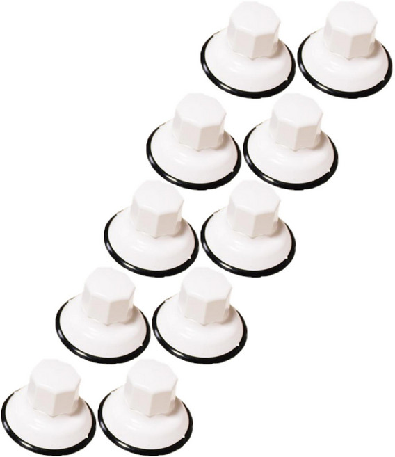 다한진 강력 큐방 흡착판 빨판 70mm 10개 묶음 1세트