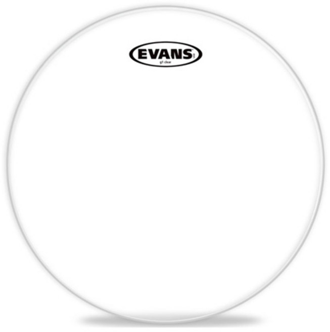 EVANS G1 탐 상단 헤드 12인치 TT12G1 클리어 타입, 클리어타입, 1개