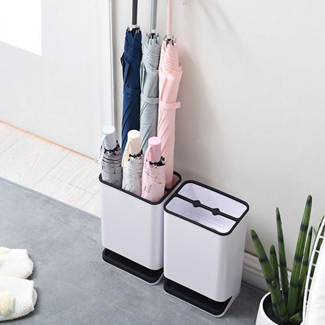 마이찰리_ 인테리어 우산꽂이 물받이 우산통 단우산꽂이 우산거치대 우산보관함 인테리어우산꽂이 우산통 _Mycharlie, 선택_블랙, 블랙