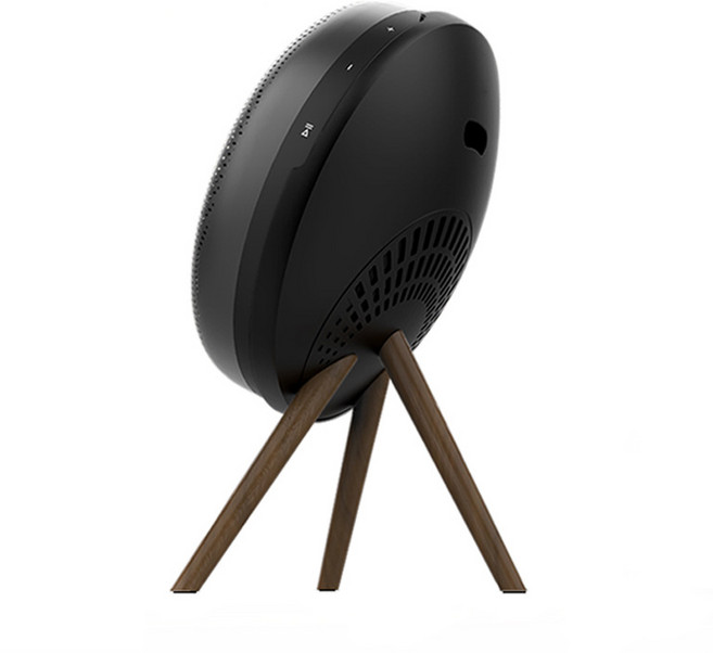 원폴뎀 뱅앤올룹슨 A1 스피커 거치대 스탠드, 우드블랙, 1개